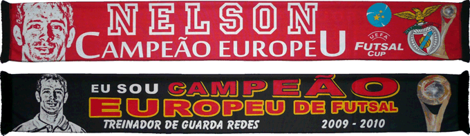 Cachecol Benfica Futsal Nelson