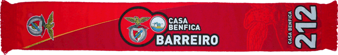 Cachecol Casa do Benfica Barreiro