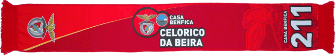 Cachecol Casa do Benfica Celorica da Beira
