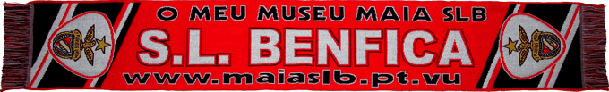 Cachecol SL Benfica O Meu Museu Maia SLB