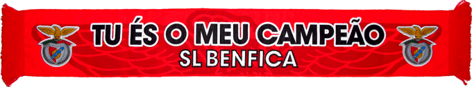 Cachecol SL Benfica Tu És a Minha Paixão Vermelho