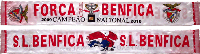 Cachecol Benfica Força Campeão 2009-10