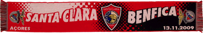 Cachecol Benfica Santa Clara Particular 2009