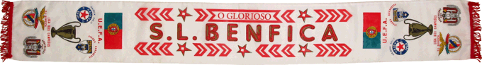 Cachecol Benfica Grupo C Liga dos Campeões 1994-95