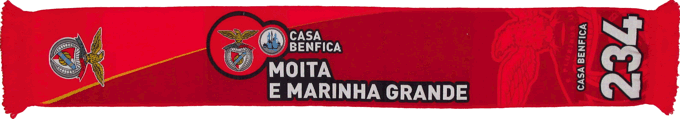 Cachecol Casa Benfica Moira e Marinha Grande
