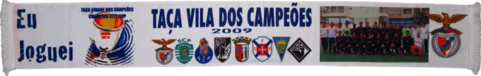 Cachecol Benfica Taça Vila dos Campeões 2009