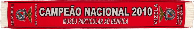 Cachecol Benfica Museu Particular Vizela