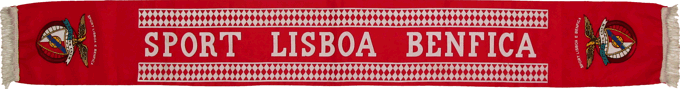 Cachecol Benfica Estampado Vermelho