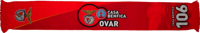 Cachecol Casa Benfica de Ovar