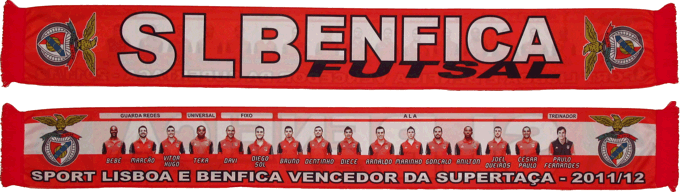 Cachecol Benfica Futsal Supertaça 2011-12