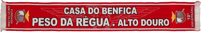 Cachecol Casa Benfica Peso Régua Alto Douro