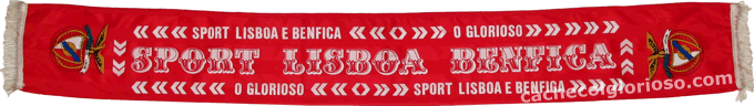 Cachecol Sport Lisboa Benfica o Glorioso Estampado