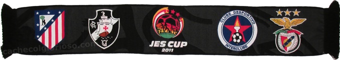 cachecol benfica jes cup 2011