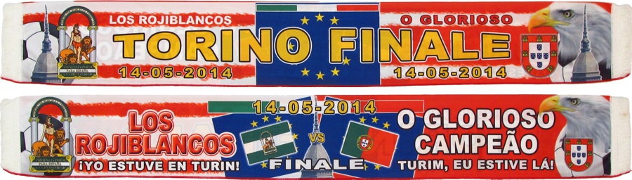 cachecol benfica torino finale final liga europa 2013-14
