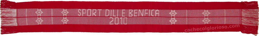cachecol sport dili benfica 2010